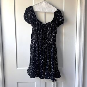 Adorable Black & White Polka Dot ASOS Dress